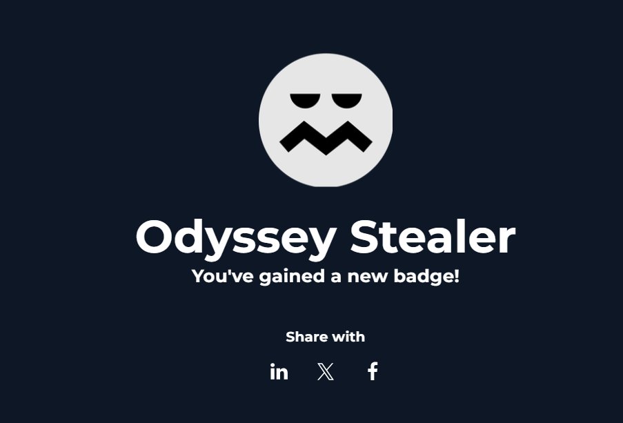 0xAshvin's tweet photo. Another malware analysis done.

This time: Odyssey Stealer — obfuscated AppleScript,
fake password prompt, LaunchDaemon persistence and a Base64 second stage.

The script was ugly. The analysis was worse. 😭

GitHub ↓

https://t.co/tTzHOZsczD https://t.co/kPKFhxsHUW