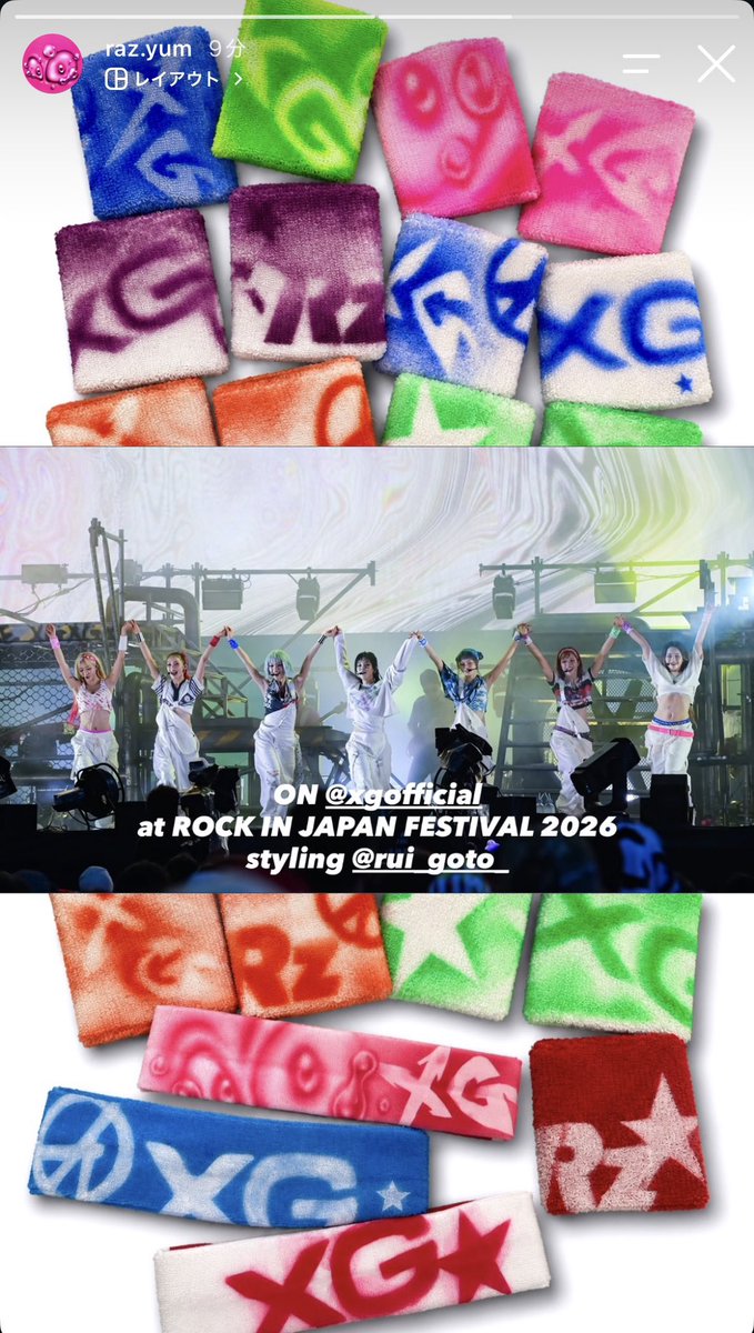 riicha_nxg's tweet photo. RAZさんが今日も衣装の一部にっ
リストバンドかわいすぎる https://t.co/pnOL5XKCx7