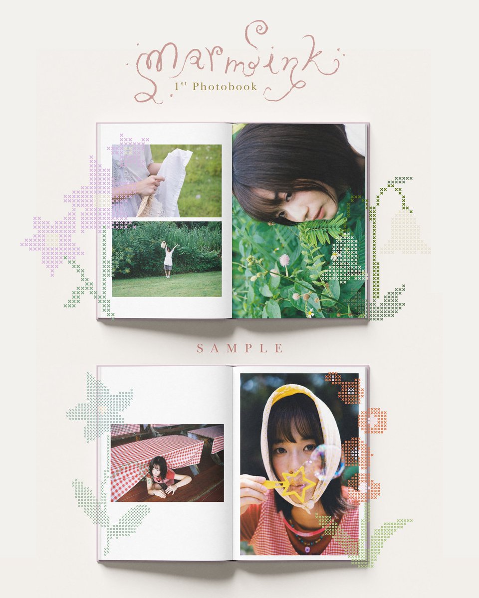 marminkmani's tweet photo. 📕 Here’s a little glimpse of what’s inside 🫧

🪡  Pre-order https://t.co/tACwfgtTxU🌿 <3

𝓜𝓪𝓻𝓶𝓲𝓷𝓴 
— 1st Photobook
𝐼𝓂𝓅𝑒𝓇𝒻𝑒𝒸𝓉𝓁𝓎 𝒫𝑒𝓇𝒻𝑒𝒸𝓉

[185 x 240 mm / 192 pages]
🙏🏼╰(*´︶`*)╯♡ 
Thank you so much for all your love and support! 
#Marmink1stPhotobook https://t.co/X9WEdjj7VR