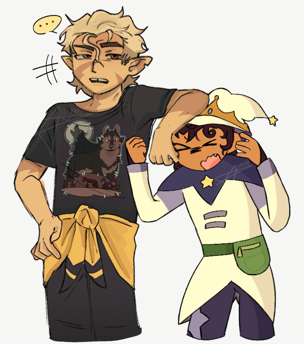 AlliyahNekiTOH's tweet photo. #Artcollab with my twin😥 @CeoofHyuLuka 

#theowlhouse #luznoceda #Huntertoh #hunternoceda #pittwins #nocedasiblings https://t.co/c2BwNRWz07