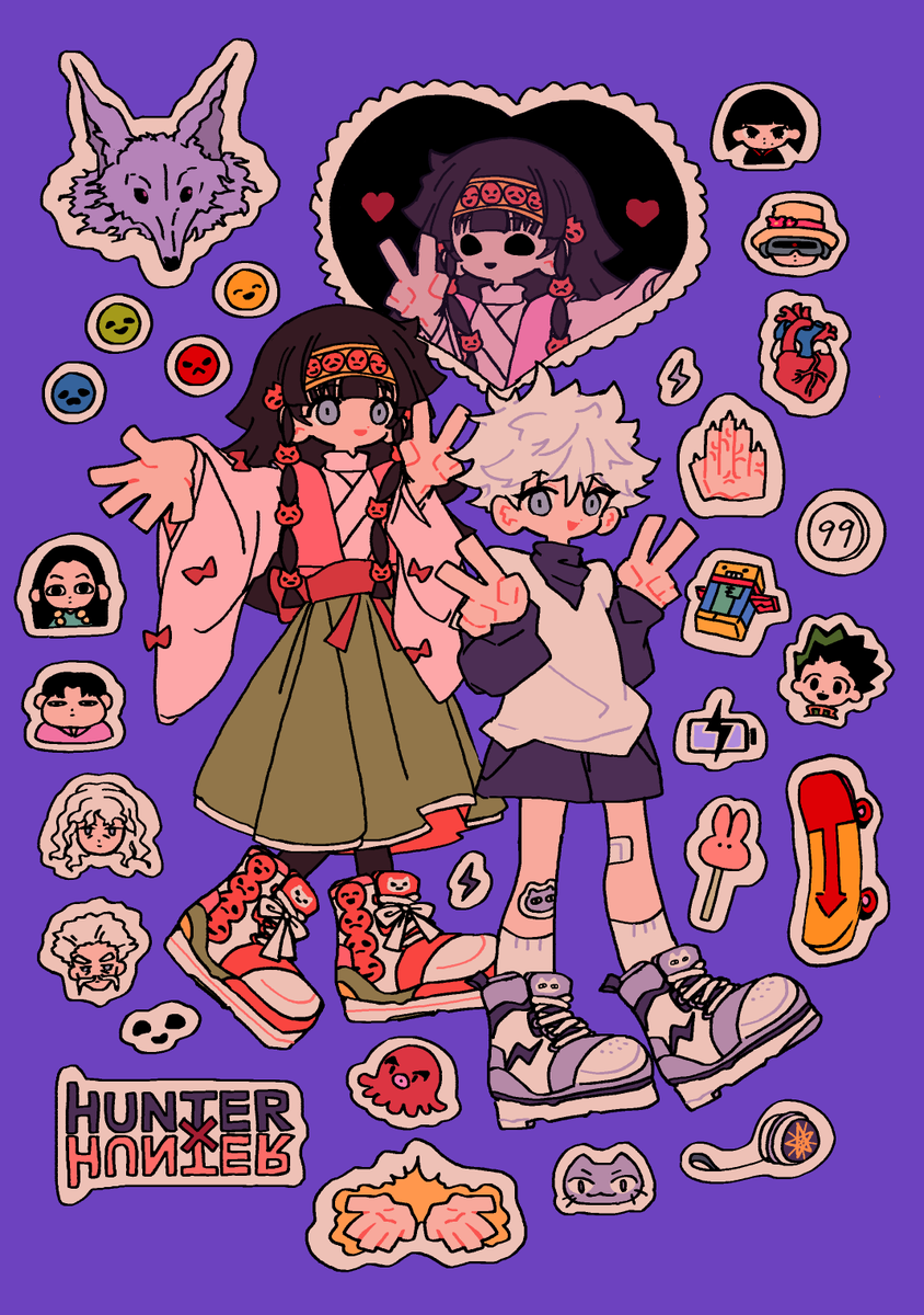 Deerreedeer's tweet photo. #hxh
アルカ💜キルア https://t.co/QuijU9vuUb