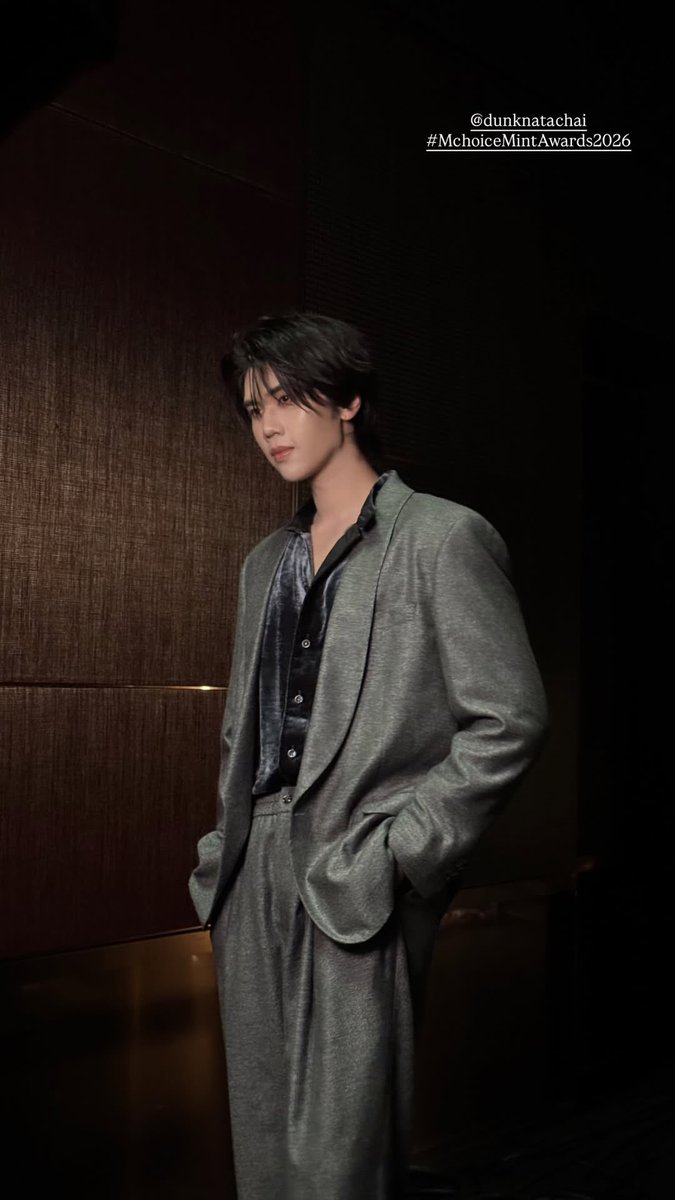 DunkOfficialFC's tweet photo. 🐻‍❄️ Instagram Update 12.09.2026 🖤

💬 : หล่อเนี๊ยบ หล่อมีระดับ

🔖:  boat_rts (IGs)

#MchoiceMintAwards2026
#dunknatachai https://t.co/Y2KevnzFH1