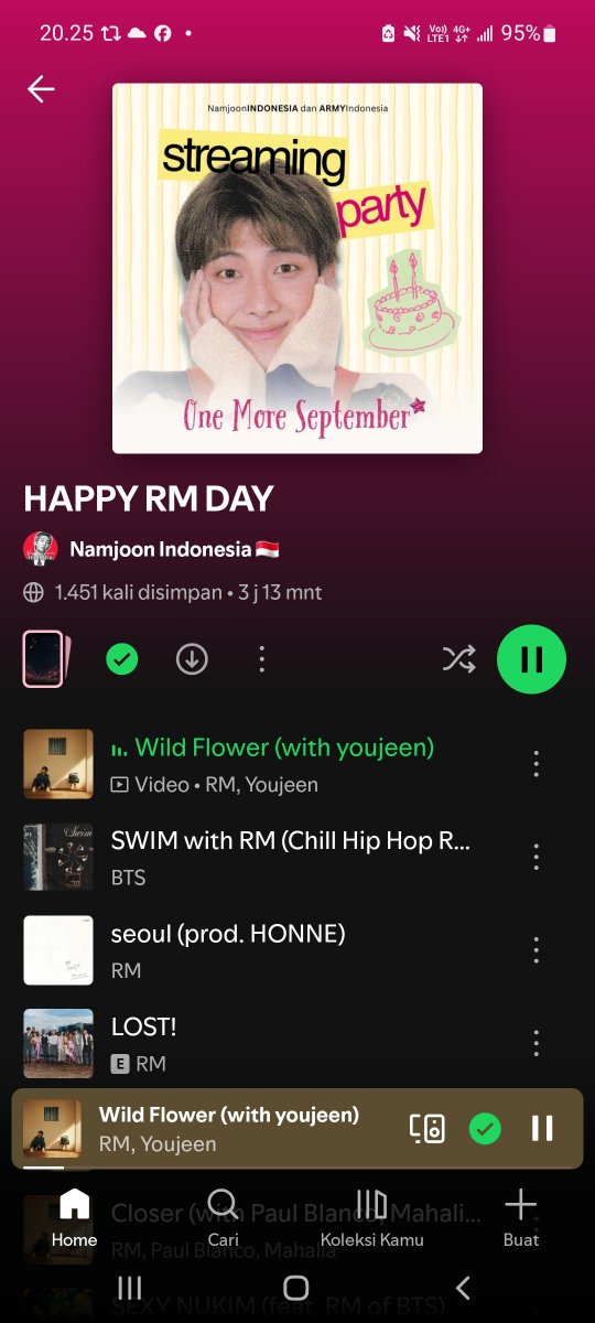 ErilnaM30844's tweet photo. YG MAU ABSEN AYO NTI JAJAN CILOK 25K UNTUK 10 ORANG  YG BERUNTUNG LET'S GO 💪💪🔥🔥🎂🥳🎉🎊🐨😍💜

HAPPY BIRTHDAY RM 
#OneMoreSeptemberWithRM https://t.co/foiETPsGRK