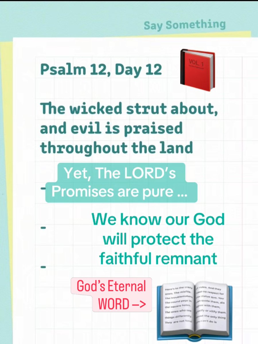 UkeDude4Jesus's tweet photo. #Psalm 12 #Day 12 #GOD promises to #Protect His #Faithful #WestTexas #MidlandTx https://t.co/GoqQdpm33g