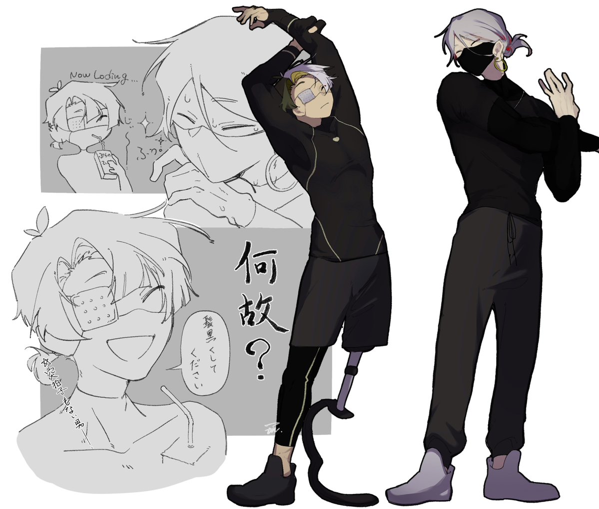 Aahgc_715's tweet photo. ジムに行った
#oc #一次創作 https://t.co/IcvHUPndsC