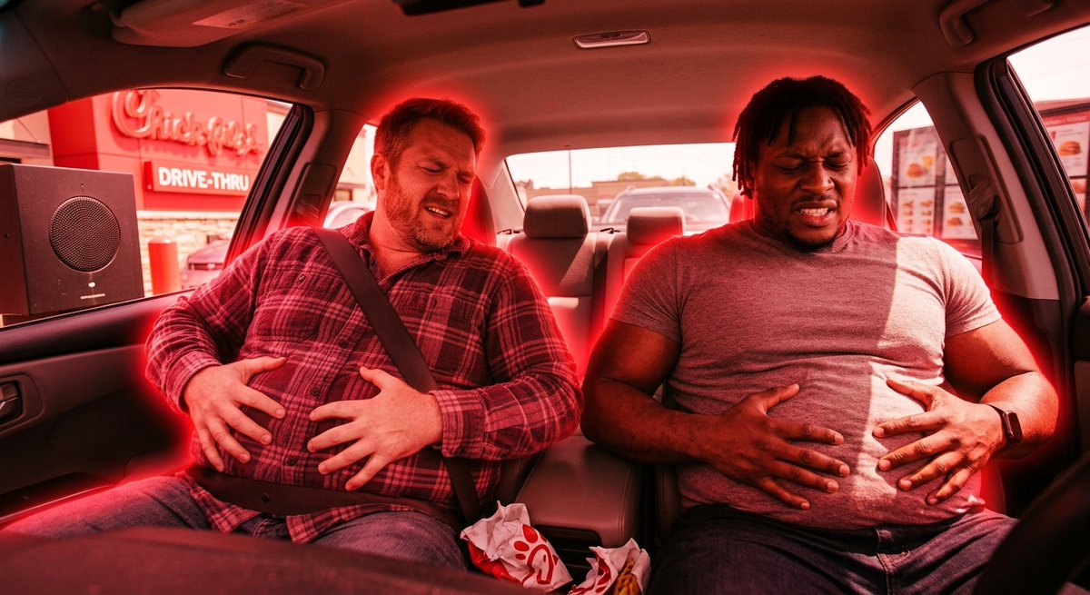 magaeuclid's tweet photo. They entered the Chic-Fil-A drive thru as husbands. They left as brothers. Make America great again. https://t.co/749LjlEYfn