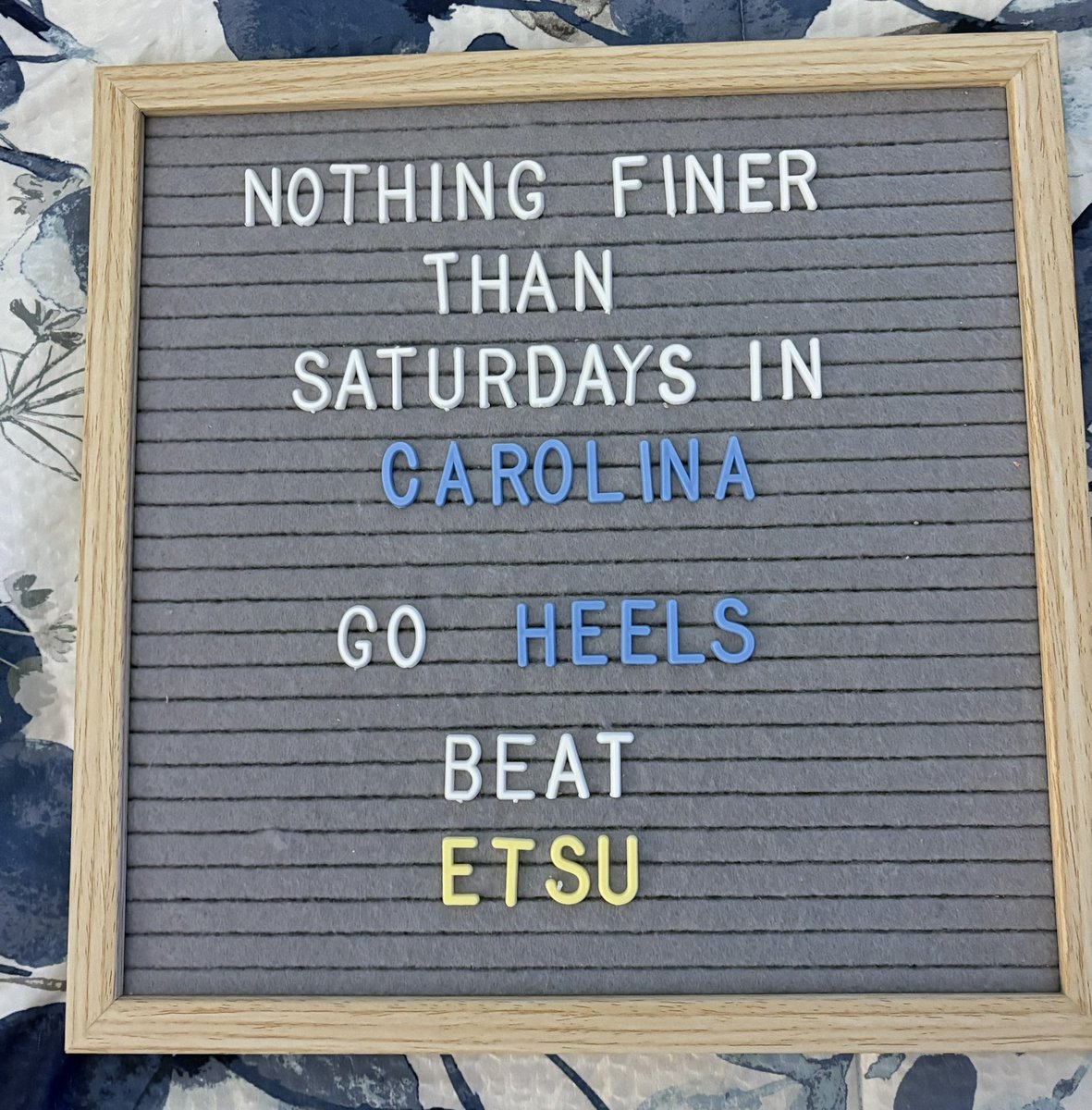 amynoelle24's tweet photo. Game Day !!! Let’s get this win, @UNCFootball !!! #GoHeels #GDTBATH #BeatETSU https://t.co/l25RbC9VMW