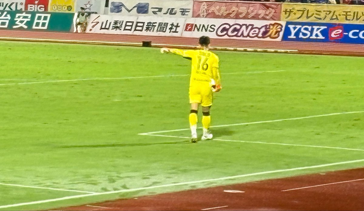 ruri_world09's tweet photo. 牲川選手の笑顔が見られて幸せすぎる✨
今日こそは絶対に無失点、信じてた😭
最高の気分のまま今からゆっくり帰宅🚌 https://t.co/1xYUFVJZzm