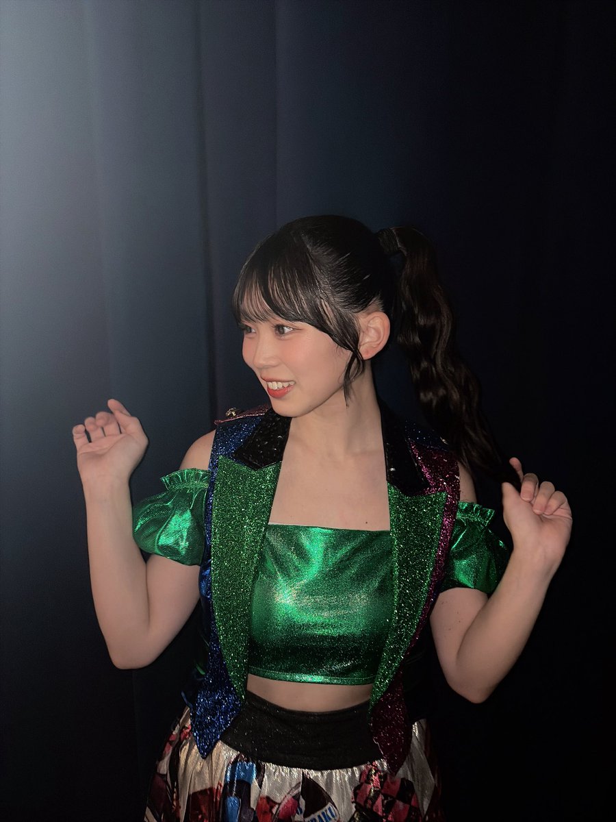 hkt_minami's tweet photo. 「HKT48 15th Anniversary Live Tour ｣東京公演ありがとうございました！！！

夜公演ではいぶきさんのバックダンサーとして出演させていただきました❤️🖤
みんなだから元気をもらえてるよ〜本当にありがとう☺️
愛知公演も続いて一緒に楽しみましょう！
 #HKT15周年ツアー  #hkt15周年  #hkt48 https://t.co/tK8jyu9fRf