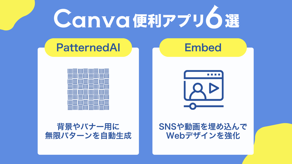 sorako_design's tweet photo. 【X図解課題】
Canvaの便利アプリ6選を題材に、初めてX図解を制作しました！
Canvaらしい青を基調にしたい！とリサーチからあしらいなど、何から何まで初めてのことで苦戦…
それでも、仕上げたいイメージを尊重していただき、丁寧に添削をしていただきながら完成できました！ https://t.co/rKiOY0EOpS