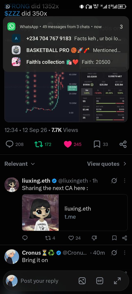 Cronus_wave's tweet photo. @JusttDerrick Make me a winner 

2VL4pykgHWTqSUJEVEDEdx9R9kFNxLN9z8Xb4Yo2hciB https://t.co/0Li3FVnrHJ