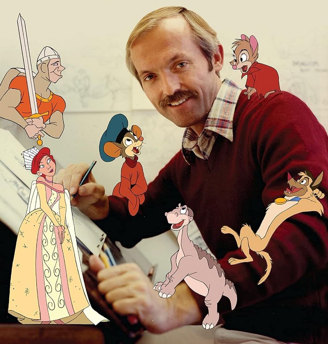 Cartoonhistory2's tweet photo. Happy 89th birthday to Don Bluth and his legendary movie making. https://t.co/BhaBeXojHZ
