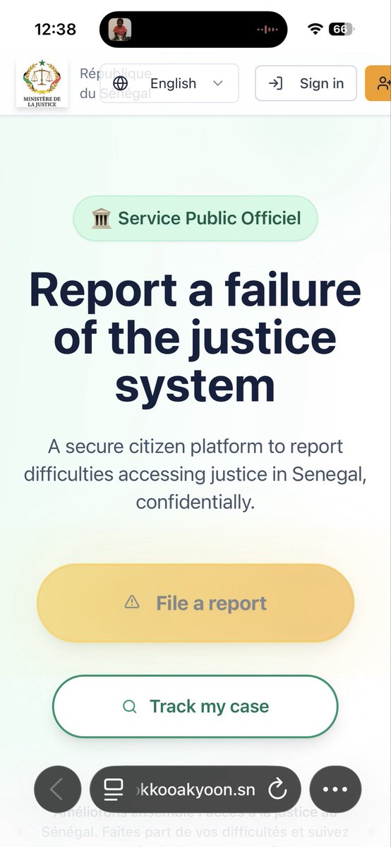 httpsrassoul's tweet photo. Cela sent tellement le site vibe coder et déployé uniquement parce que cela marche. On dirait qu’il y’a pas de testeurs dans nos institutions ou que même les dev ne testent pas. https://t.co/KM7UGLBs0K