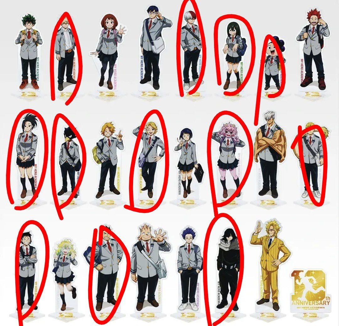 Osatou_amai1's tweet photo. ヒロアカアクスタあと少しで全部集まりそうだぁ
頑張ろう
てか、買ったほうがやすいよな https://t.co/hpZw9SZqy2