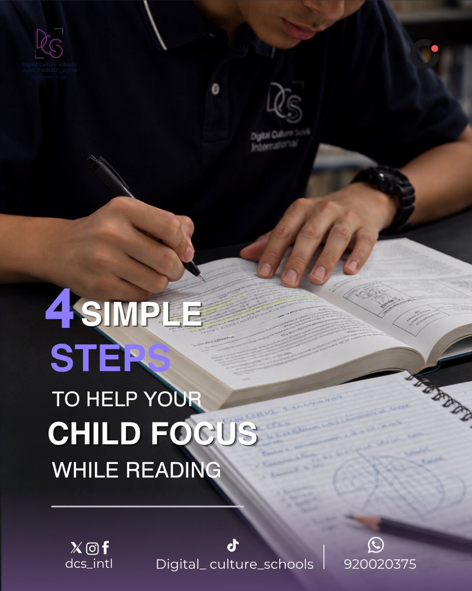 DCS_INTL's tweet photo. Focused reading becomes stronger when students question and explain what they understand.

Save this four-step method.

Al Fayha Branch | Irqah Branch | Al Munsiyah Branch https://t.co/v7goBUp1Mt