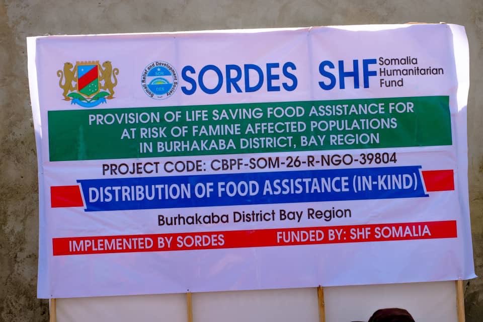 ReliefSordes's tweet photo. SORDES, with support from @shf_somalia, continues life-saving food assistance in Burhakaba District, Bay Region, reaching vulnerable communities in Reer Mitaan, Ay Gudwiin, Kormari, Cabdalla Shacban, and Koba Qabta.
#Somalia #SHF https://t.co/jD6L9aQMq7