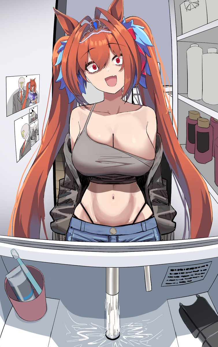 Euadi2's tweet photo. EN TL here
Check out the original artist's profile too @vAE7126rI0jVlRU 
#Umamusume https://t.co/NKLifbngsg
