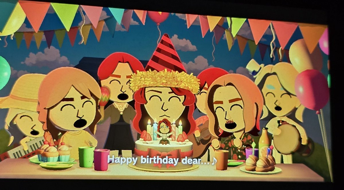BlaiddVT's tweet photo. I was unaware Tomodachi had TWO WHOLE CUTSCENES for birthday wishes!! https://t.co/OqVYdrcZ4P