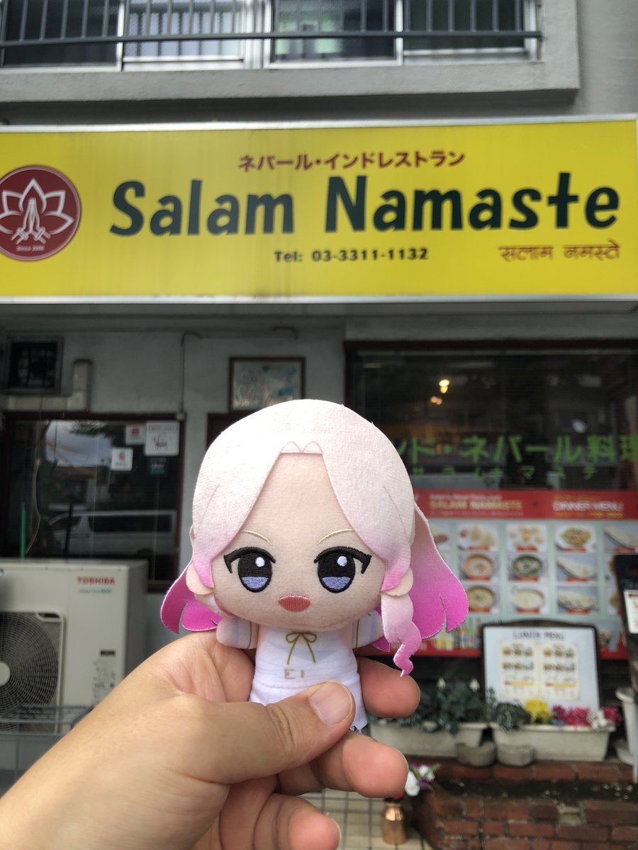 Abdullah_nuinui's tweet photo. 今日は月一のサラムナマステだよ星南会長

マトンビリヤニだよ

#��星学園ぬいぬい部 https://t.co/5ST0gf9Jez
