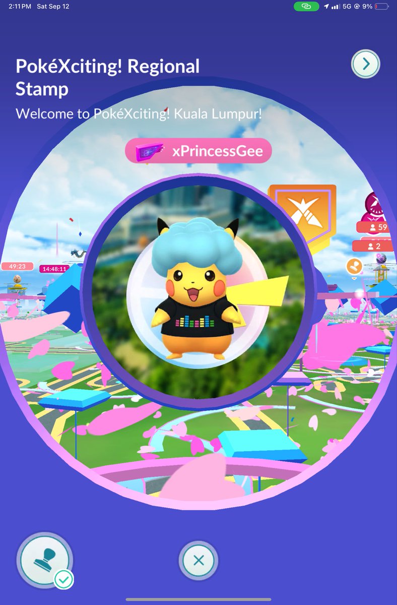 ItsPrincessG's tweet photo. PokéXciting! Kuala Lumpur🌺🇲🇾 Soo good to be back✨ https://t.co/igCSzpVy5m
