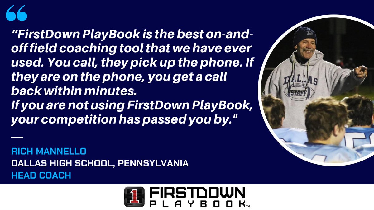 FDPlayBook's tweet photo. Congratulations to Dallas High School on a tremendous 3-0 start to the 2026 football season. FirstDown PlayBook is proud to be a part of their weekly preparation. https://t.co/eC1dOO3xi0

#HighSchoolFootBall #PlayBookPrep https://t.co/nSFxZE230v