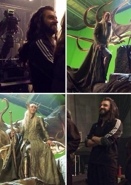 thranduilsheart's tweet photo. dont even get me started on what the hell Richard and Lee had going on during the filming of The Hobbit https://t.co/UQ6nFNNfpx