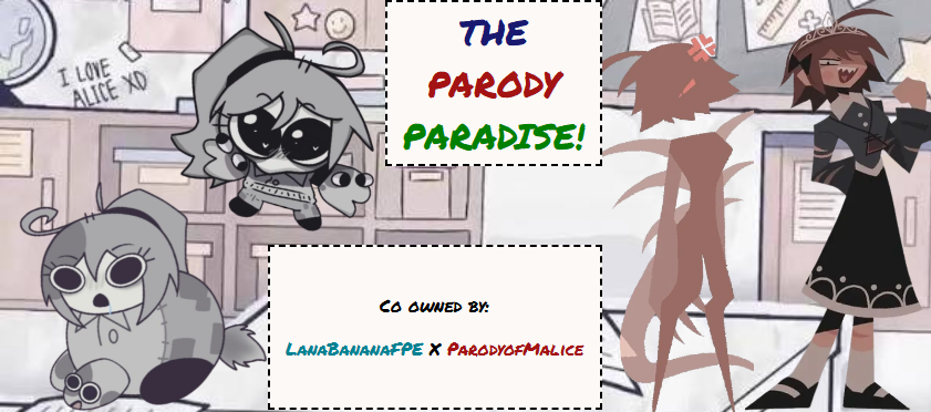 LanaBananaFPE's tweet photo. [ THE PARODY PARADISE HAS OPENED IT'S GATES! ]

A joint ownership between me, and @_Alice__FPE_ !

Consider this my gift to you all as the 800 followers special! This server is for: FPE fans, KATIEVERSE fans, artists, roleplayers, and those who wanna just hang out!

How to join: use the link at the bottom! You have to complete a captcha to prove you're human, and then fill out the lovely quick little form! 

PS: DONT TYPE IN THE HONEYBOT SECTION <3

I LOOK FORWARD TO SEEING ALL OF YOU SILLIES!!

https://t.co/G3v0AVxOVR