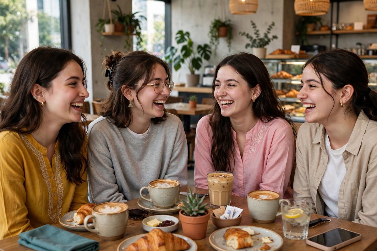 me_AnjuG's tweet photo. Another wonderful coffee session full of great fun conversations and lots of laughter. @SimranGgm @ur_Priyanka
#Friends #GetTogether #CoffeeTime #CoffeeLovers #CoffeeSession #Laughter https://t.co/65WhJNHF4N