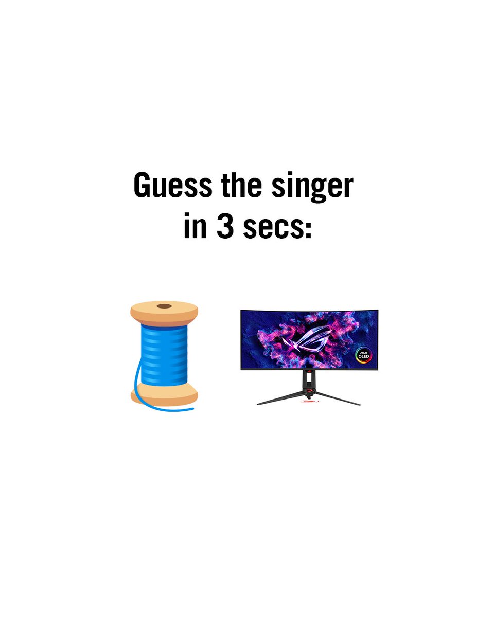 ASUS_ROG's tweet photo. 🔥 Only real fans will all 3 in under 10 seconds.

Be honest... what's your score? 😏👇​

#Relatable #ROG https://t.co/z5PLxTPhX2