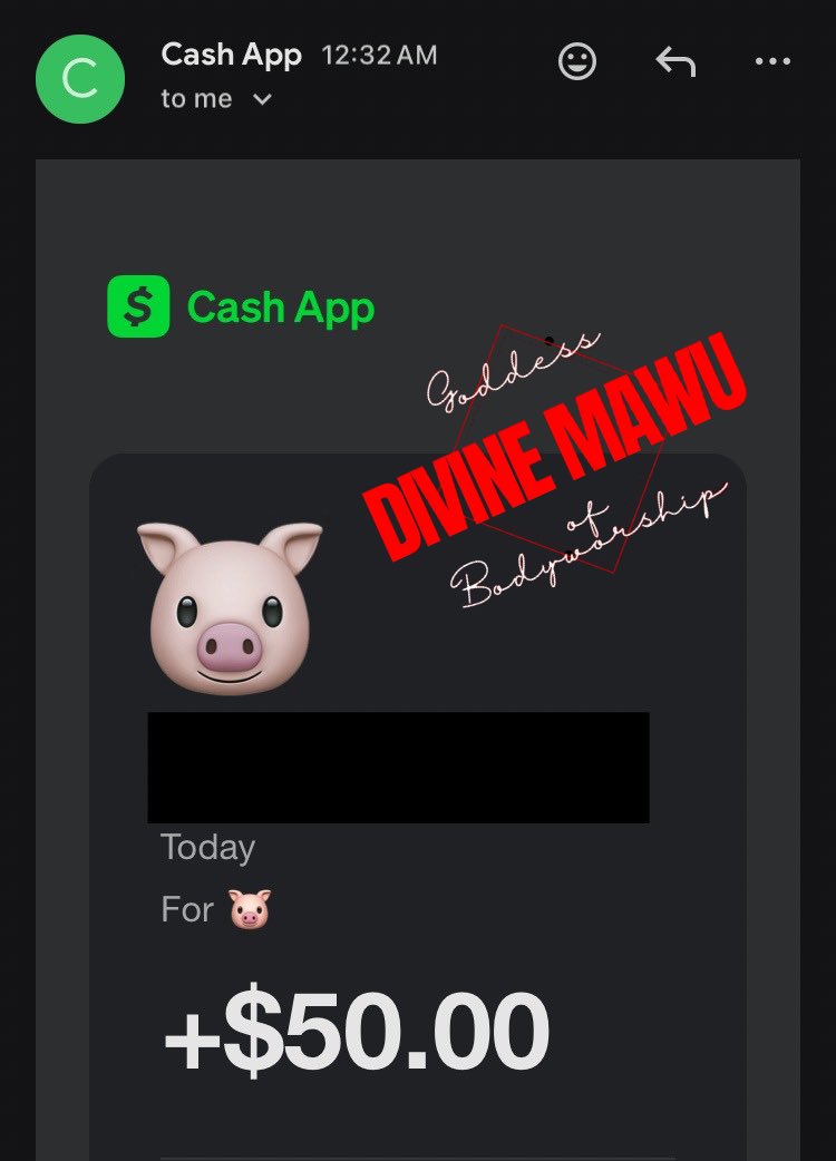 MawuDaImmortal's tweet photo. When I wake up I should see more. I love to see a submissive sending just for me existing. 

Send again I want to see 6 digits WHO’s a good boy get madam close to her amount. https://t.co/lROwFVuZQx