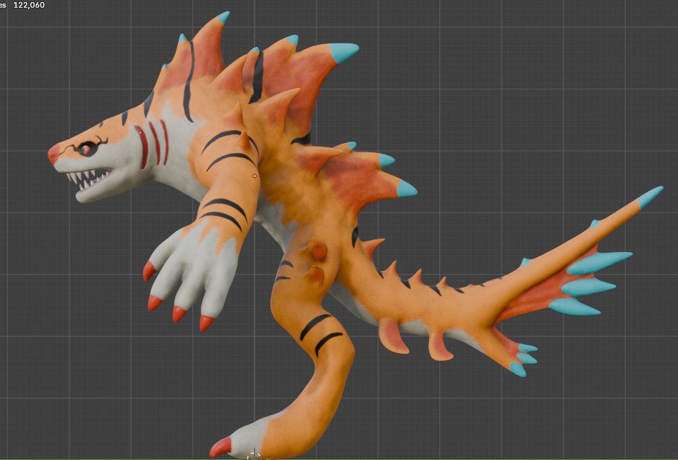 Warfer_26_'s tweet photo. @catomaro @DaniNovarama Invizimals fue mi infancia, literalmente hace poco terminé un modelo en 3D de tigershark que he llevado meses haciendo. gracias por haber dibujado a  unos de las criaturas que más me marcaron de pequeño https://t.co/RyVbTPQ4sV