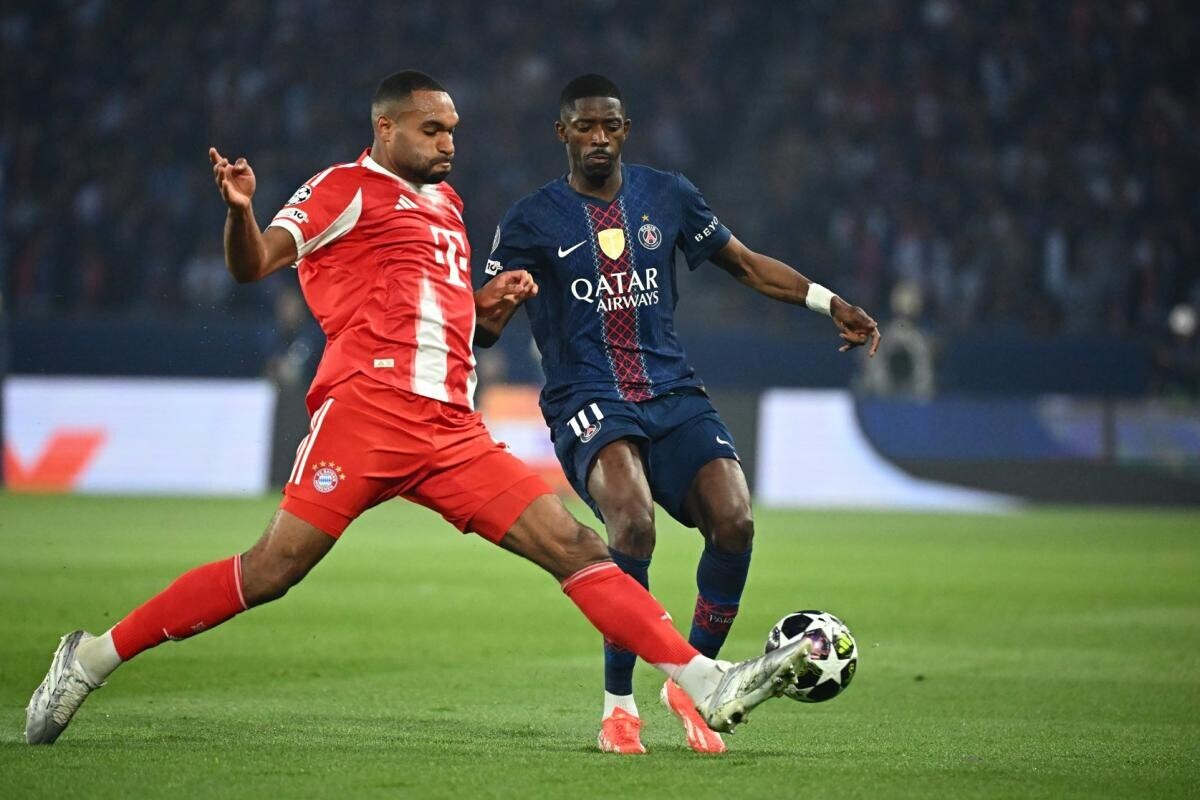 lequipe's tweet photo. En course pour un nouveau Ballon d'Or, Ousmane Dembélé revisite sa saison 2025-2026 : « PSG-Bayern, mon meilleur match de la saison »

➡️ https://t.co/KwUVBmlqKk https://t.co/dNE2umjTK5
