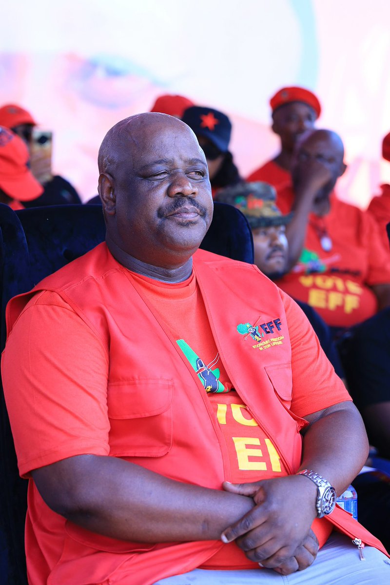 EFFSouthAfrica's tweet photo. Members of the Central Command Team, Commissar Dr Suzan Thembekwayo, Commissar Thaphelo Mogale and Commissar Benjamin Disoloane at the EFF Tshwane Manifesto Rally, which will be addressed by the incoming Mayor of Tshwane, Commissar Omphile Maotwe.

 #VoteEFF2016
 #VictoryOrDeath https://t.co/DEtaJ6shwm