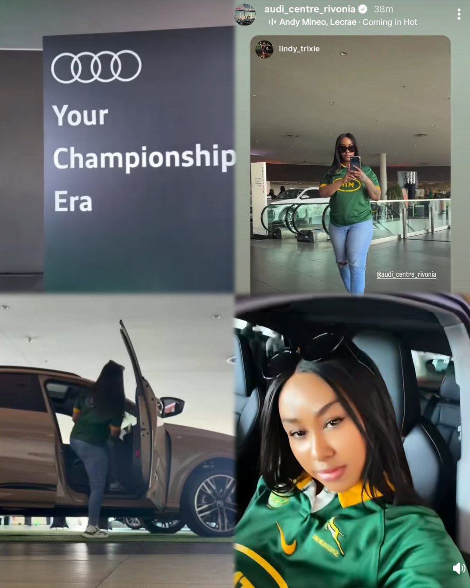 LeratoMotale2's tweet photo. Walk through walls Trixie walk mama 🙌we are cruising damn nicely🤏🤌😜🙈Audi For Your Body Rose🌹❤🔥🔥🔥🔥
TRIXIE X Q5 AUDI SPORTBACK SPECS
TRIXIE AT AUDI CENTER RIVONIA
#LindyTrixieChristoffels
#TrixieAudiCenterRivonia
#TrixieDrivesQ5Audi https://t.co/Ga6Pp6rzxl