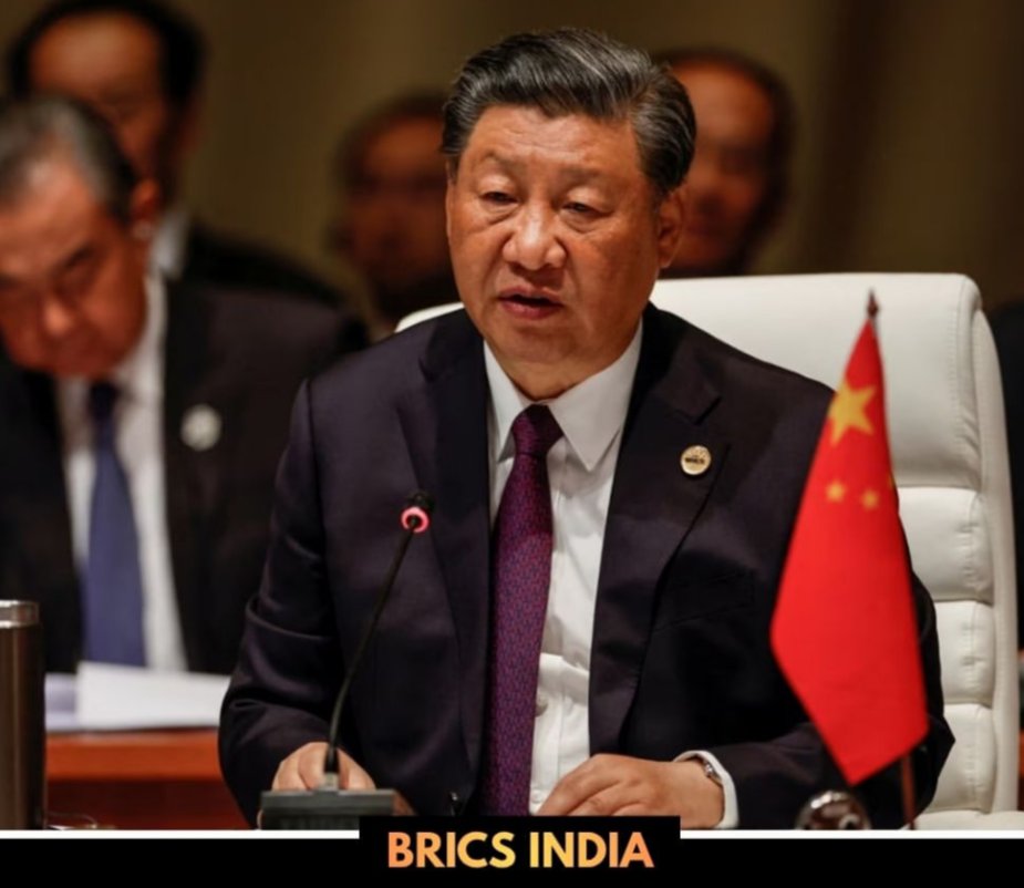 merry236419's tweet photo. 🚨Chinese President Xi Jinping has urged BRICS countries to take a greater peacemaking role in the ongoing Middle East conflict.
Speaking at the BRICS Summit in New Delhi, Xi said the war does not serve the broader interests of the international community.
China says it will work with other BRICS members to push for peace.