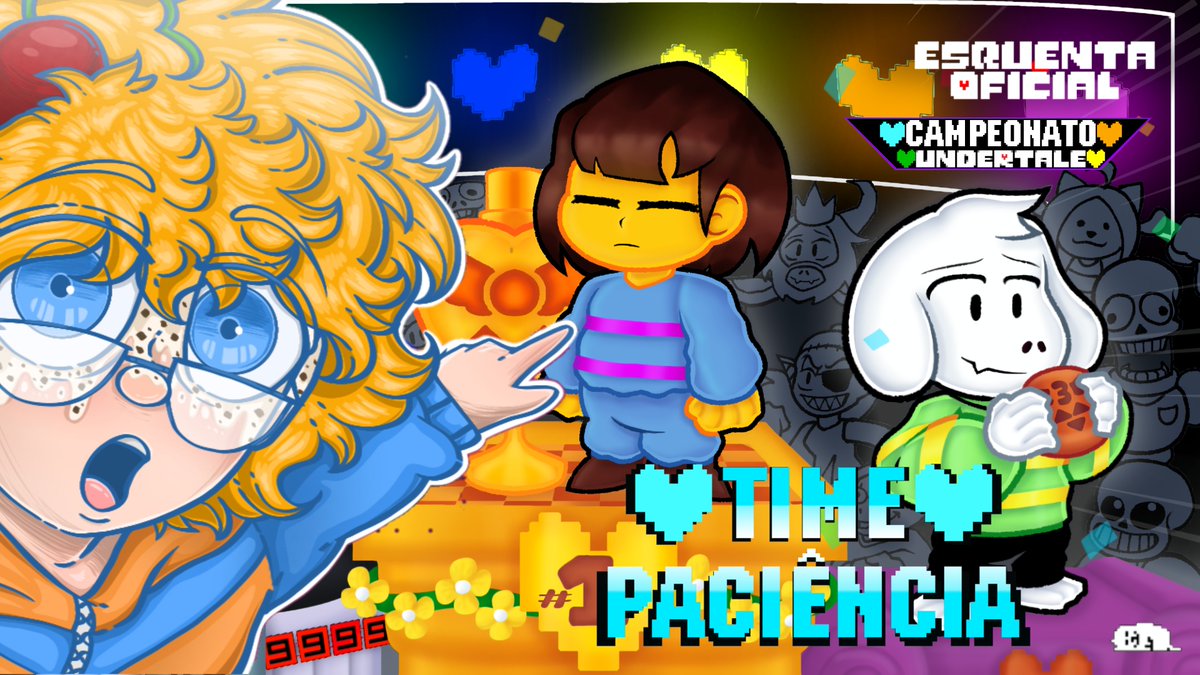 Writetubefoof's tweet photo. LIVE ON! 

Preparação para o Campeonato de Undertale!! 

https://t.co/myUeKzFQW9 https://t.co/zCgpRyrMwh