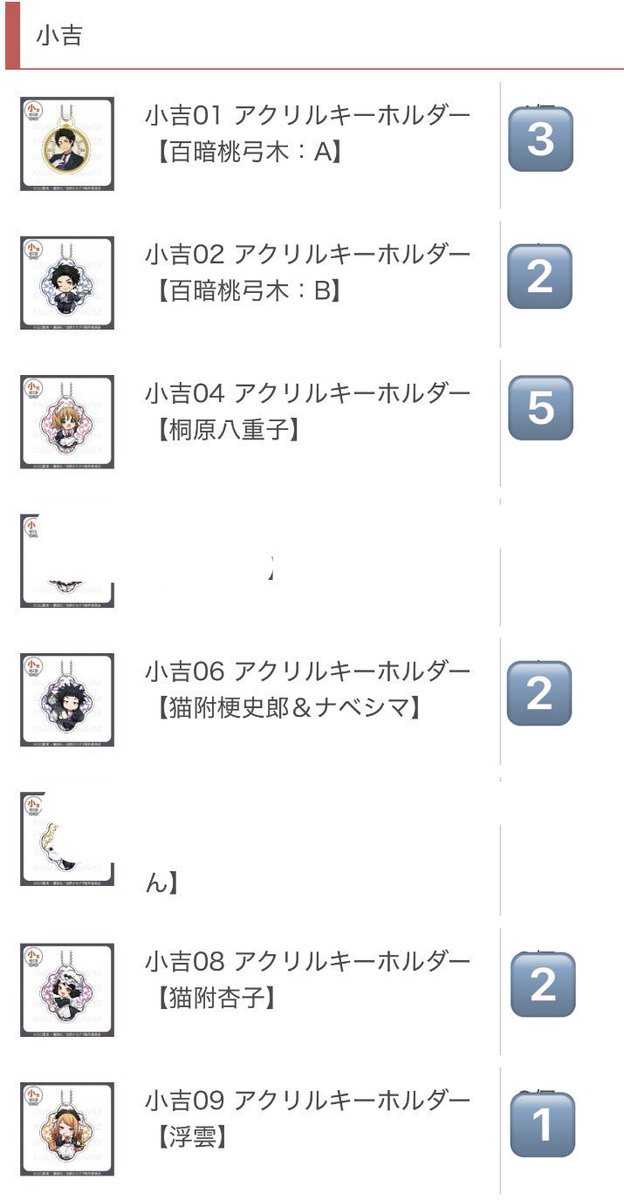 Rpz_u_'s tweet photo. 【交換】出禁のモグラ 出モグ まるくじ  執事とメイド

譲）画像１～3枚目参照

求）画像4枚目参照

郵送のみ
検索よりお気軽にお声掛けください🙌 https://t.co/Etloc64Owl