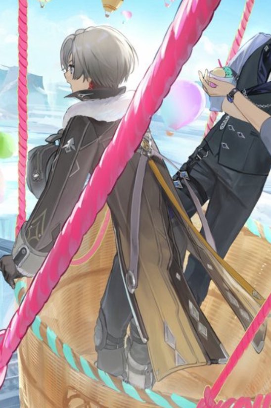 M3LUSENTGIFT's tweet photo. I’m so insufferable, I love my boyfriend Illuga so much 🥹💛 on IlluReine week to see him makes me smile so much! https://t.co/ADYcpbJ0zQ