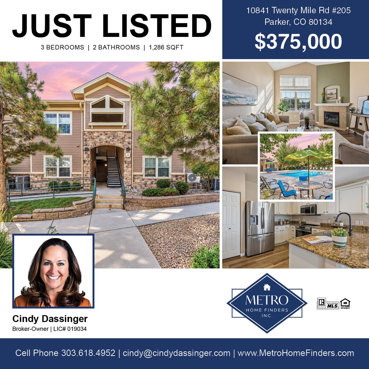 MetroHmeFinder's tweet photo. JUST LISTED! 10841 Twenty Mile Rd #205, Parker

Every once in a while, a property comes along that feels like the right fit immediately. Is this your perfect fit?

Don’t miss it! Call 303.618.4952 to schedule a showing. https://t.co/bAPPN9Jwir