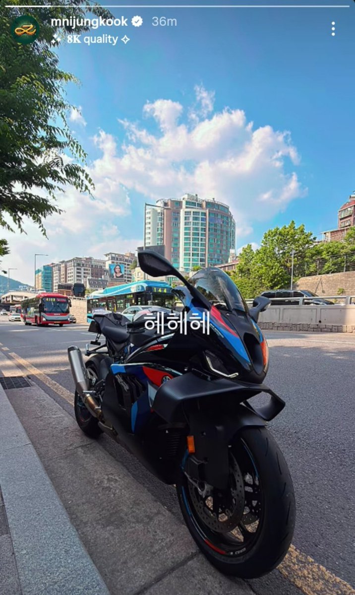 flowerlytk's tweet photo. Jungkook bought two new bikes, shared the happy news by sharing the pics with us, and gave us little glimpses of his road trip with his biker circle. Isn’t that enough? He’s sharing the sweet little moments of his life that he wants us to see. Why do we need to know who every friend around him is? Let’s appreciate what he chooses to share instead of trying to dig into his private life. He deserves to enjoy his friendships and these little moments of happiness without every detail of his life being investigated.