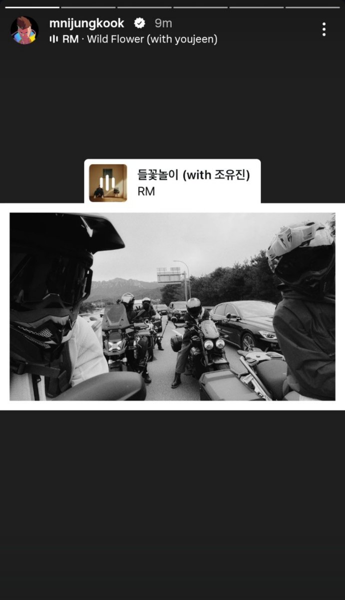 flowerlytk's tweet photo. Jungkook bought two new bikes, shared the happy news by sharing the pics with us, and gave us little glimpses of his road trip with his biker circle. Isn’t that enough? He’s sharing the sweet little moments of his life that he wants us to see. Why do we need to know who every friend around him is? Let’s appreciate what he chooses to share instead of trying to dig into his private life. He deserves to enjoy his friendships and these little moments of happiness without every detail of his life being investigated.
