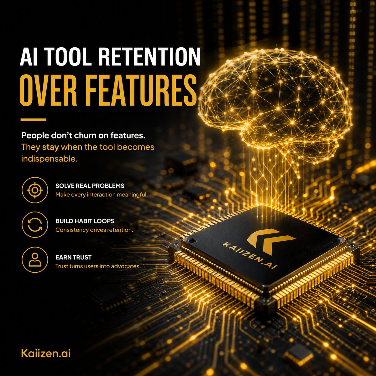 KaiizenAi's tweet photo. Before: your team drowns in AI tool retention over features.

#KaiizenAI #kaiizenai #AITools https://t.co/2OZYV6H2iP
