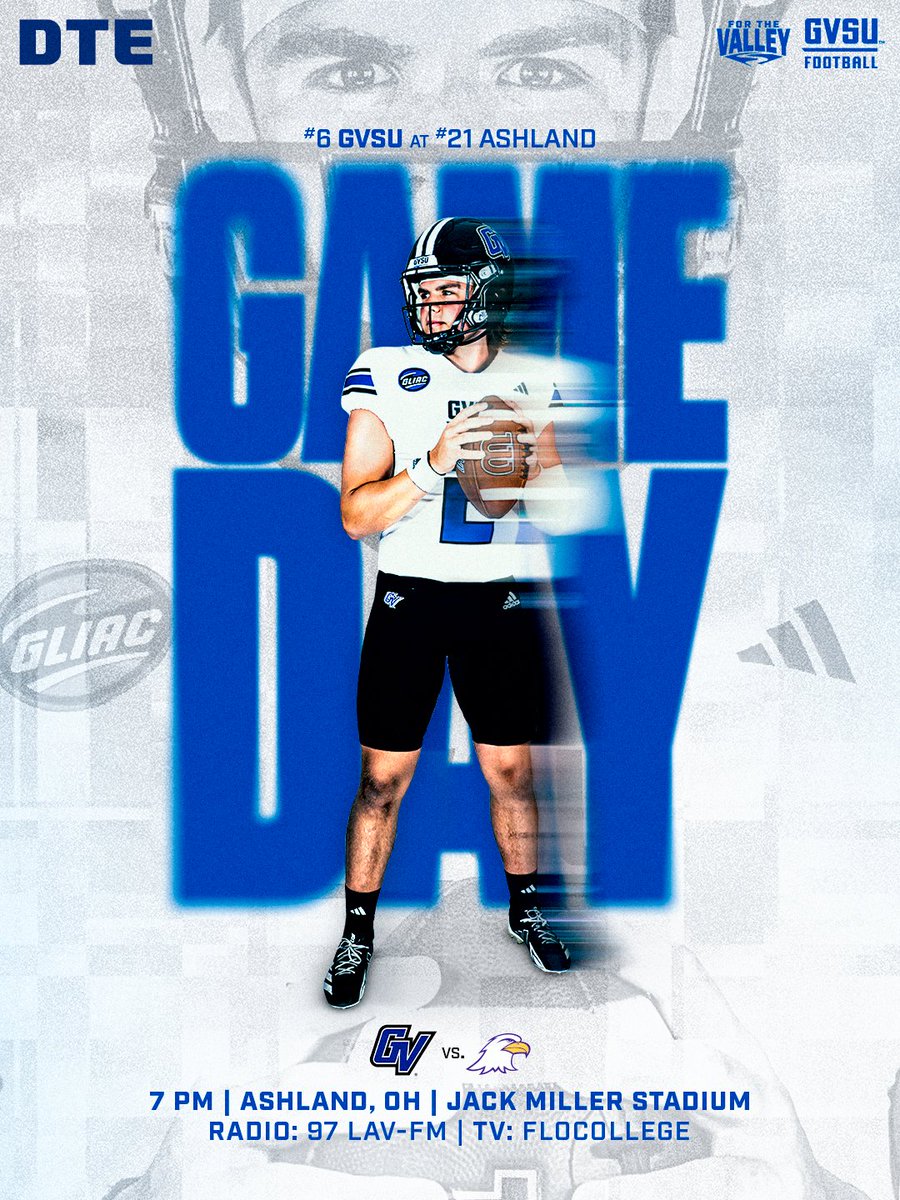 gvsufootball's tweet photo. GAMEDAYYYYYYY🫨🫨🫨

Live Video 📺: https://t.co/CWHhsXU2cU
Live Audio 📻: https://t.co/kyHhY4oPp0
Live Stat 📊: https://t.co/elvLT0WyDR

#AnchorUp | #ForTheValley | #WAWG https://t.co/NuQAoNKVFY