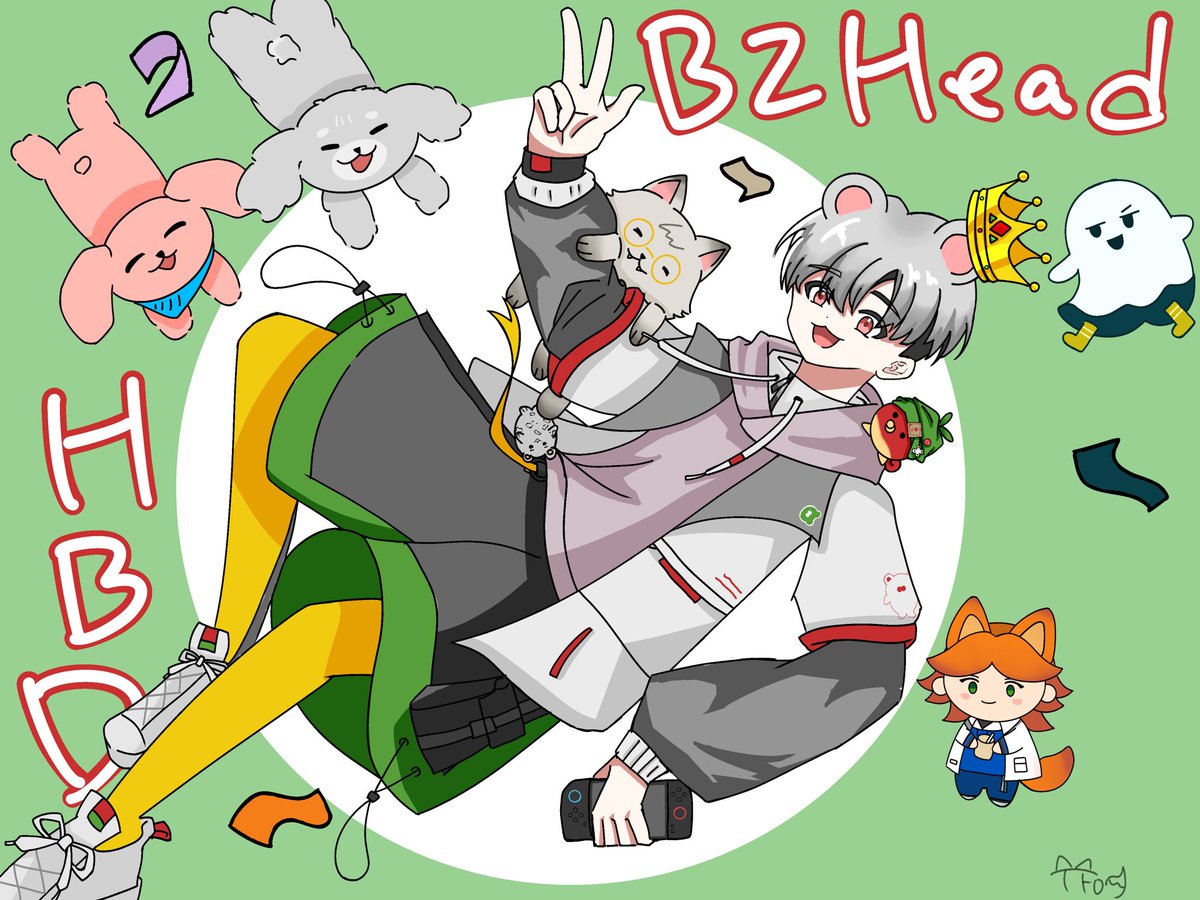 TeaFox_coser's tweet photo. #豹告經理我生日2026
#no萬here 

祝Gamer豹主播生日快樂！！🎉🎂
死線戰士來了（滑壘 https://t.co/aUNDTDQLI6