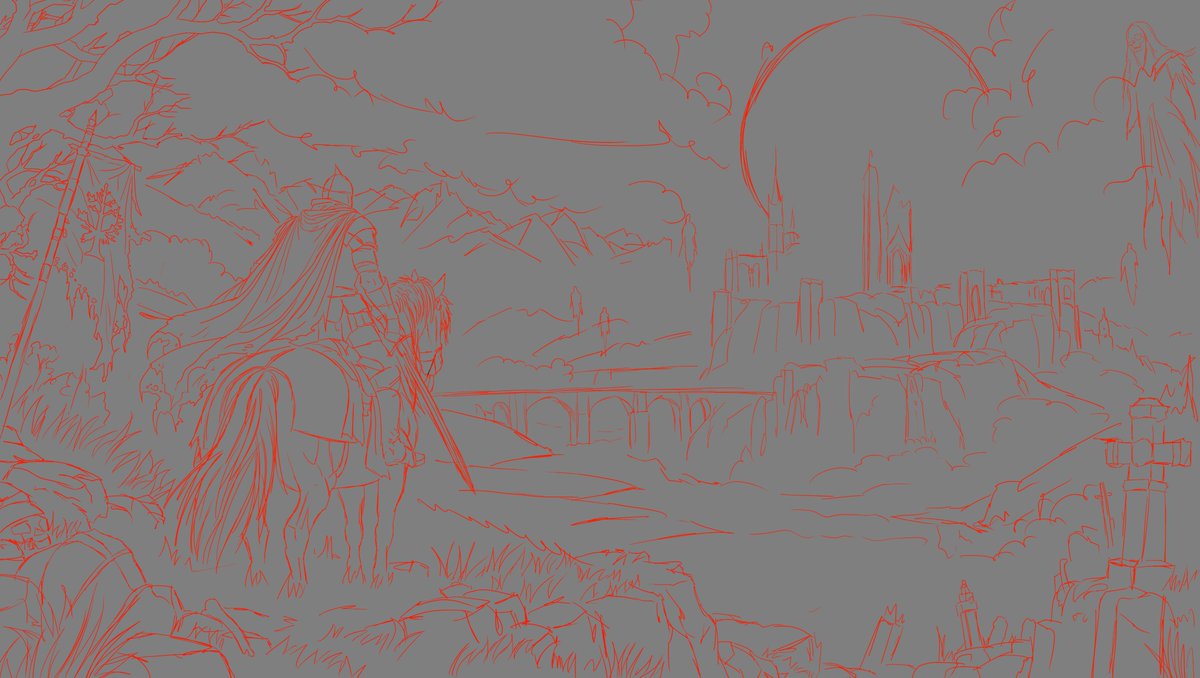 Yugen67u's tweet photo. The kingdom is dying.
The moon bleeds red.
And somewhere beyond the mist, something is waiting.

One knight. One dying world. One final journey. ⚔️🌑

Would you cross the bridge? https://t.co/FxDLttkmzx