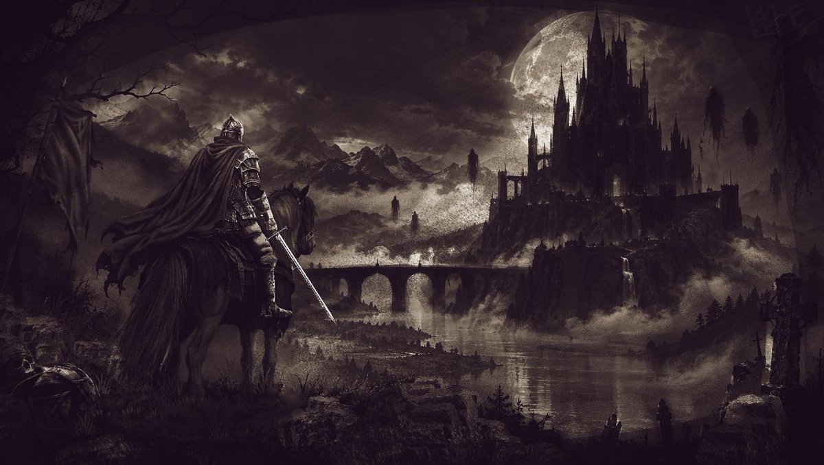 Yugen67u's tweet photo. The kingdom is dying.
The moon bleeds red.
And somewhere beyond the mist, something is waiting.

One knight. One dying world. One final journey. ⚔️🌑

Would you cross the bridge? https://t.co/FxDLttkmzx