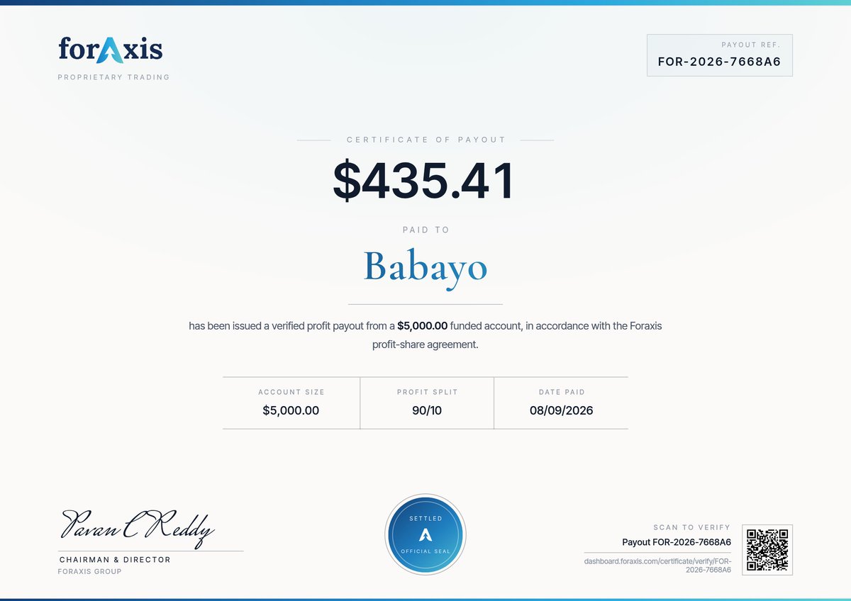 Tateeh_Fx's tweet photo. 🚀 Trade with ForAxis!

⚡ Fast payout within 2 minutes
📰 News trading allowed
📅 Weekend holding allowed
✅ No consistency rule

Use my referral code: https://t.co/QZzfWClK74

@ForAxisOfficial https://t.co/jRIiRatxLx