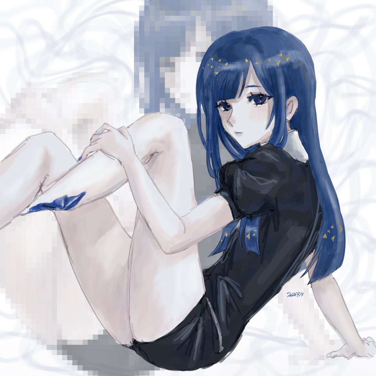 161Lu3ne's tweet photo. #宝石の国  #housekinokuni_fanart  #ラピスラズリ https://t.co/IvJtrChEHH