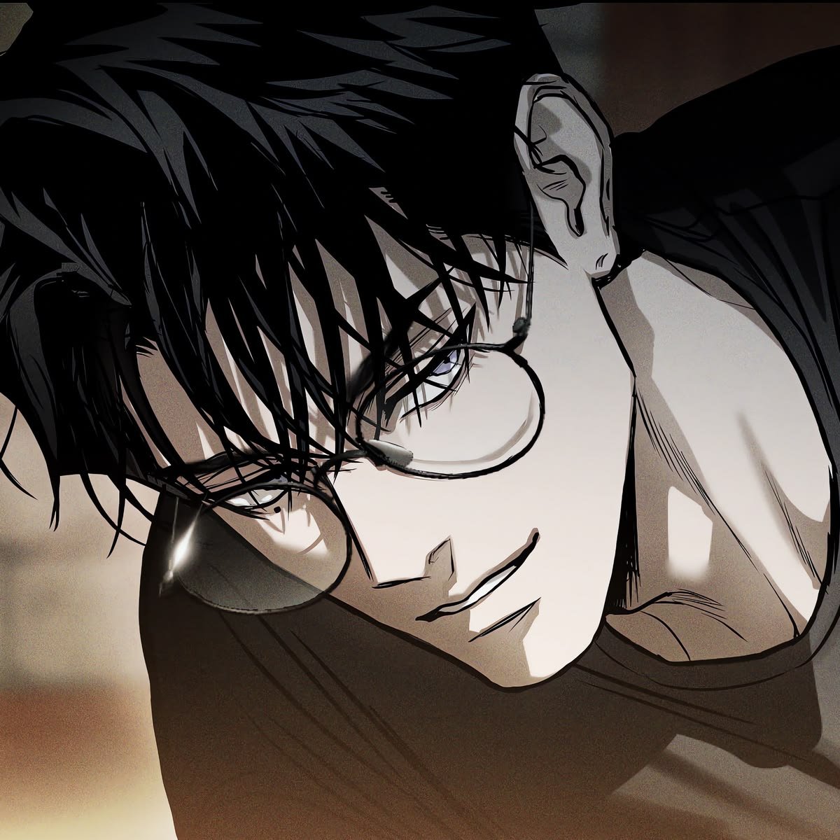 saintinthevoid's tweet photo. with glasses>>> https://t.co/xJIMk21HIL