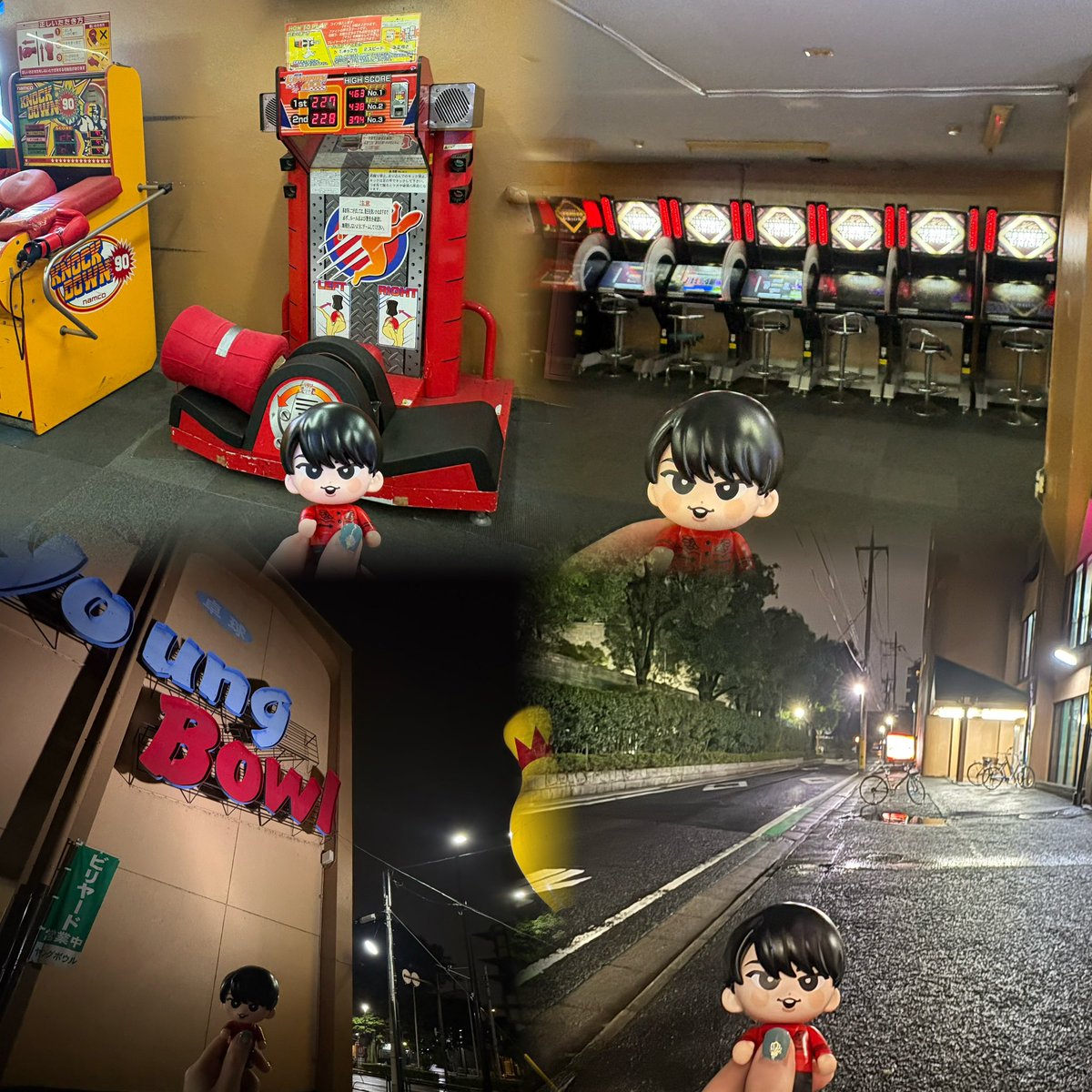 SnowRed_Green's tweet photo. 帰りに江戸川・船堀エリアに寄り道❤️🩷💙
ヤングボウルへ🎳
舘様よりも強いキック力を持つ人が現れてたな笑
江戸川区もう一回取りに来ないとですよ！笑 https://t.co/szaMhjB5kZ